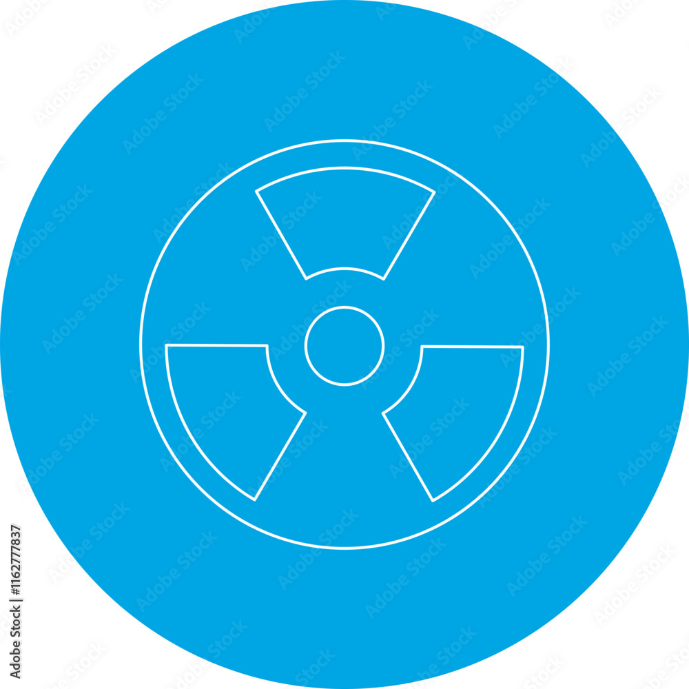 Hazard icon single vector illustration Hazard icon single vector illustration