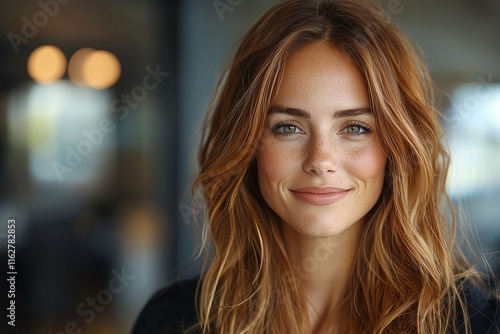 Wallpaper Mural Successful businesswoman looking confident and smiling Torontodigital.ca