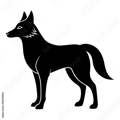 Dingo Silhouette vector silhouette photo