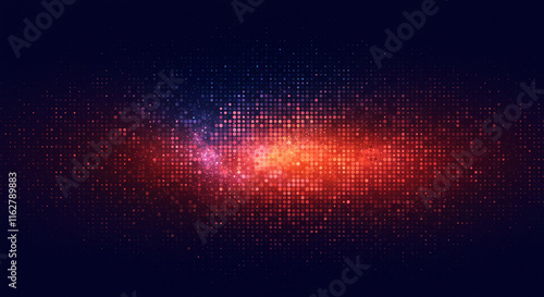 Abstract halftone pattern background