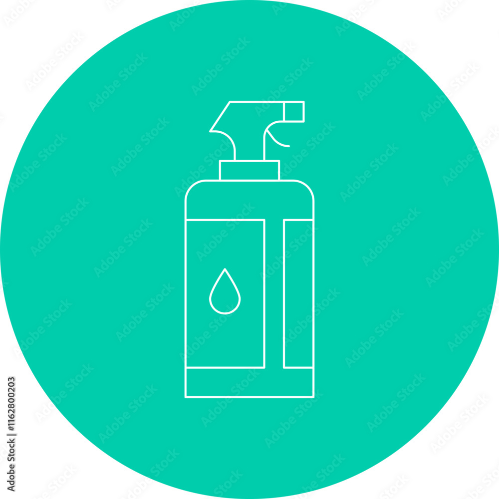 Cleaner icon single vector illustration Cleaner icon single vector illustration