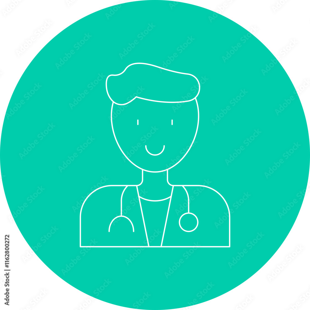 Doctor icon single vector illustration Doctor icon single vector illustration
