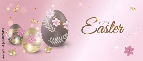 3d, 3d rendering, background, banner, branch, card, celebration, cheerful, children, christian, color, composition, confetti, cut, cute, daffodil, decoration, decorative, delicate, design, easter, eas photo