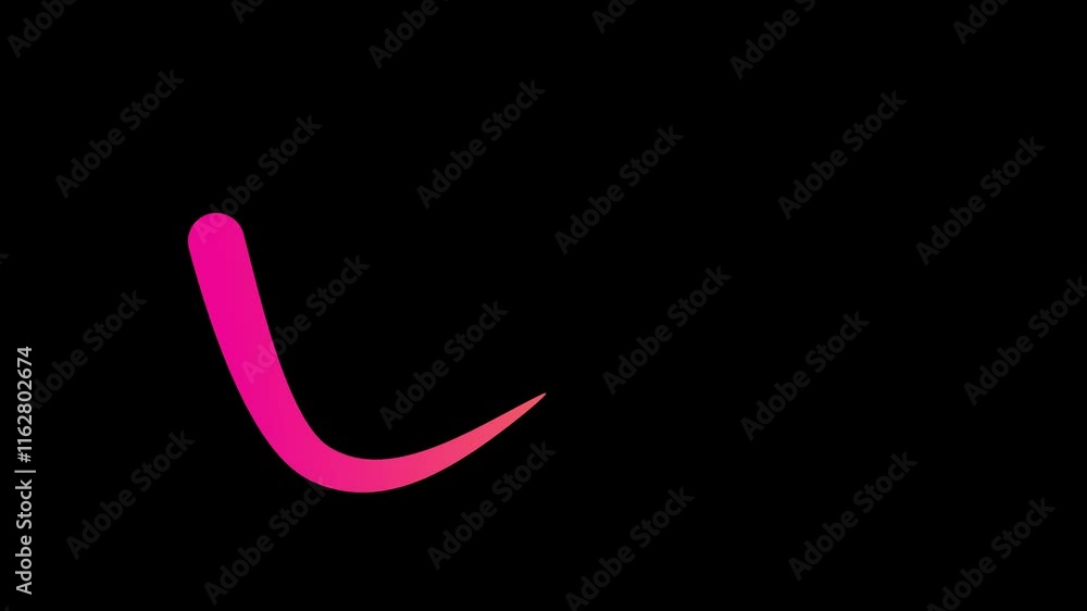 check mark icon animation, gradient color red and white icon, ok ,done, completed check mark check mark icon animation, gradient color red and white icon, ok ,done, completed check mark