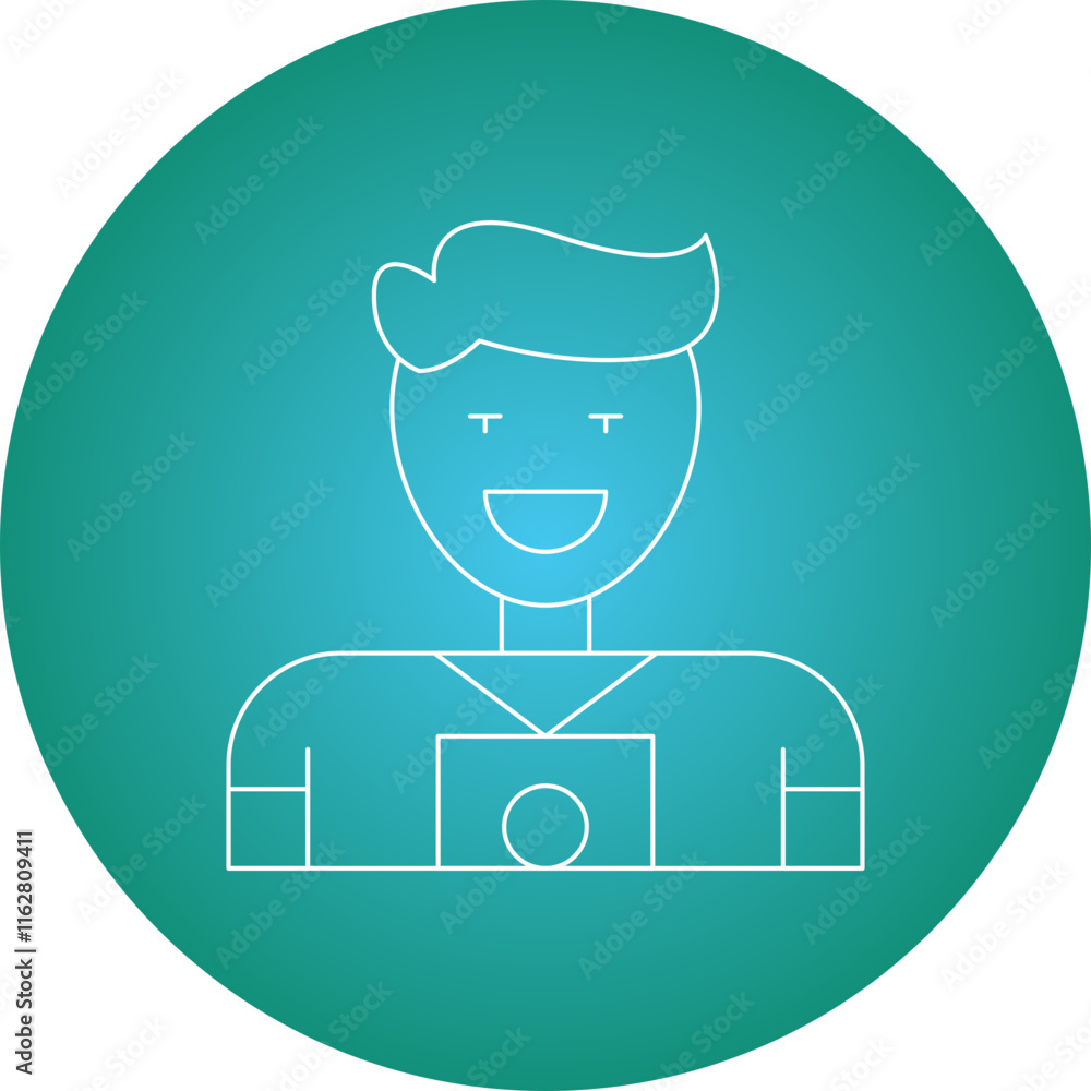 Photographer icon single vector illustration Photographer icon single vector illustration
