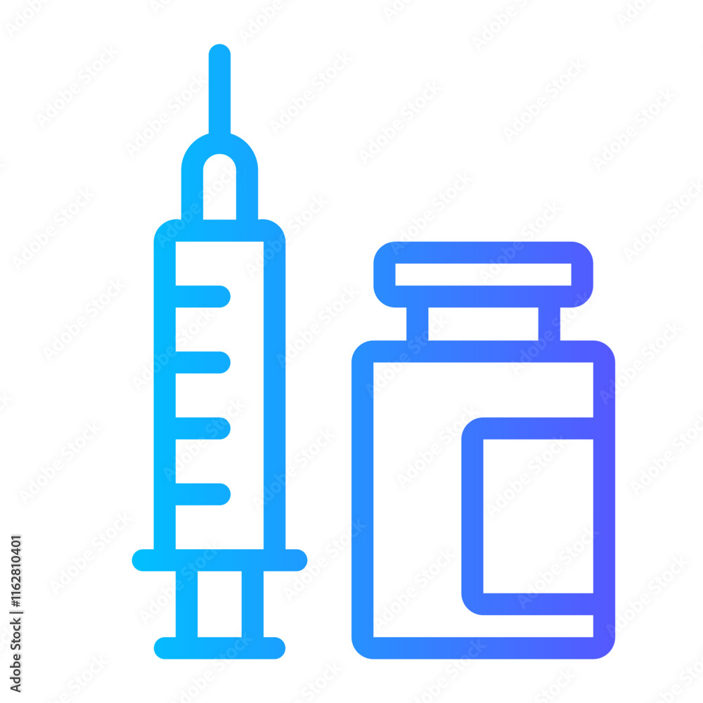 vaccine gradient icon vaccine gradient icon