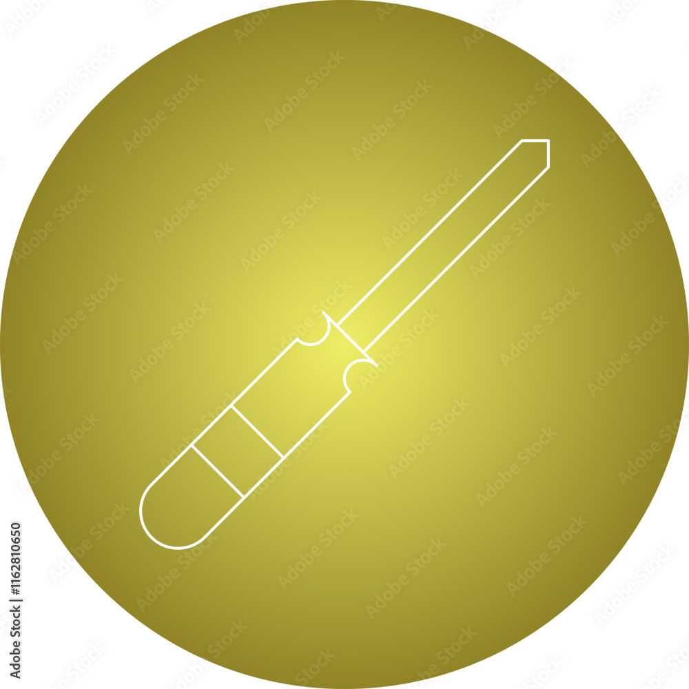 Screwdriver icon single vector illustration Screwdriver icon single vector illustration