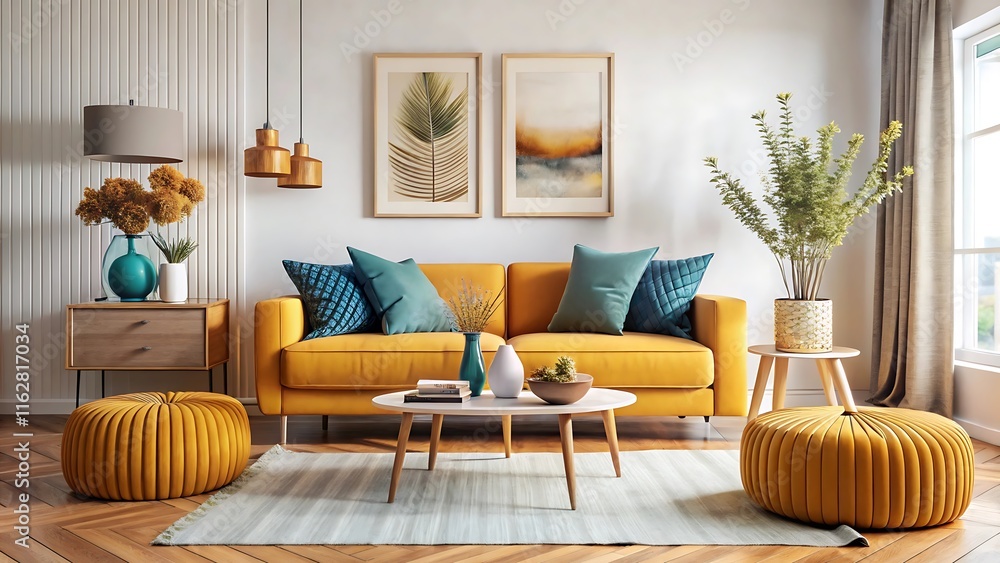 Fototapeta premium modern living room