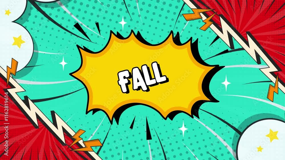 Fall Comic Text Effects for Fun Videos animated cartoon style typography Fall Comic Text Effects for Fun Videos animated cartoon style typography