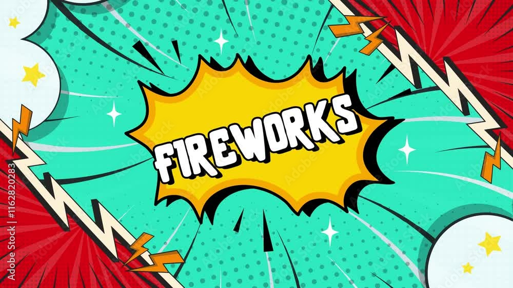 Fireworks Comic Text Effects for Fun Videos animated cartoon style typography Fireworks Comic Text Effects for Fun Videos animated cartoon style typography