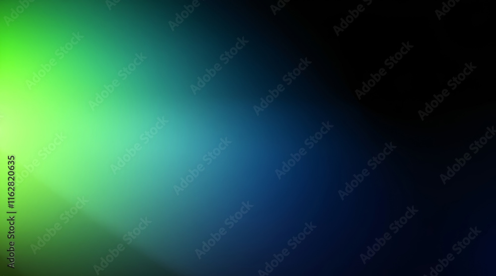Naklejka premium Green and blue gradient creating smooth background