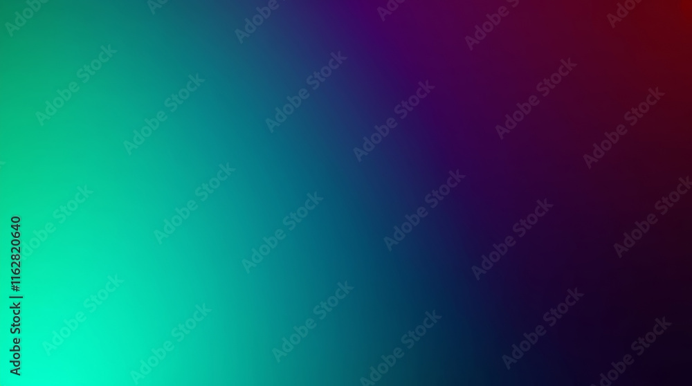 Obraz premium Teal and purple gradient background creating smooth transition