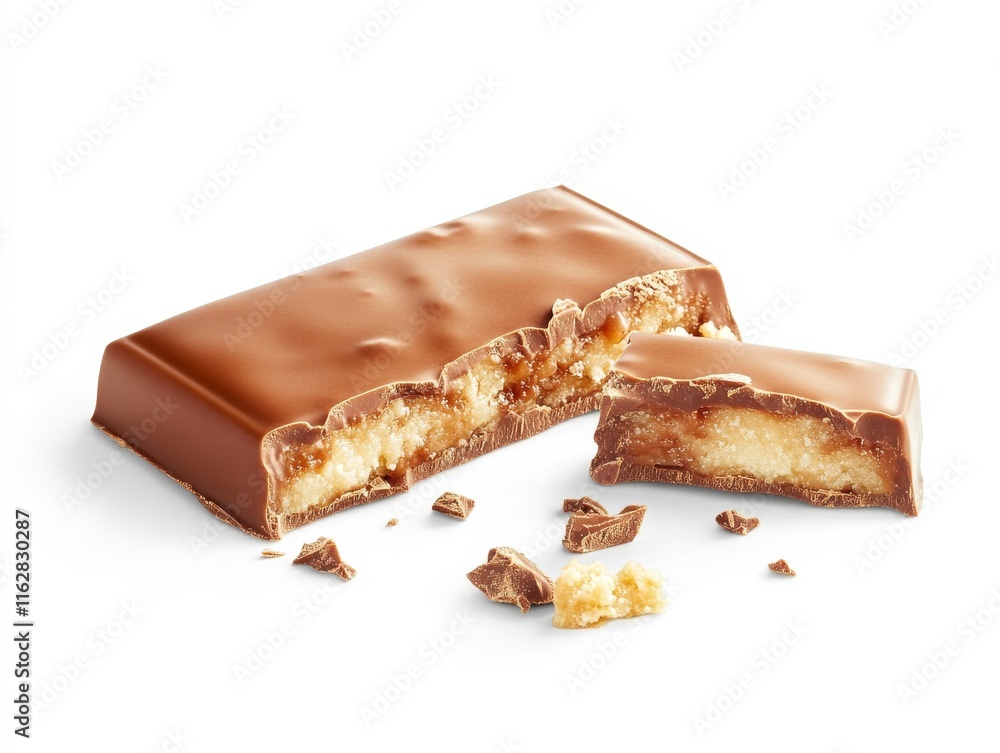 Delicious chocolate bar with caramel filling, perfect for satisfying sweet cravings and enjoying a moment of indulgence. Delicious chocolate bar with caramel filling, perfect for satisfying sweet cravings and enjoying a moment of indulgence.