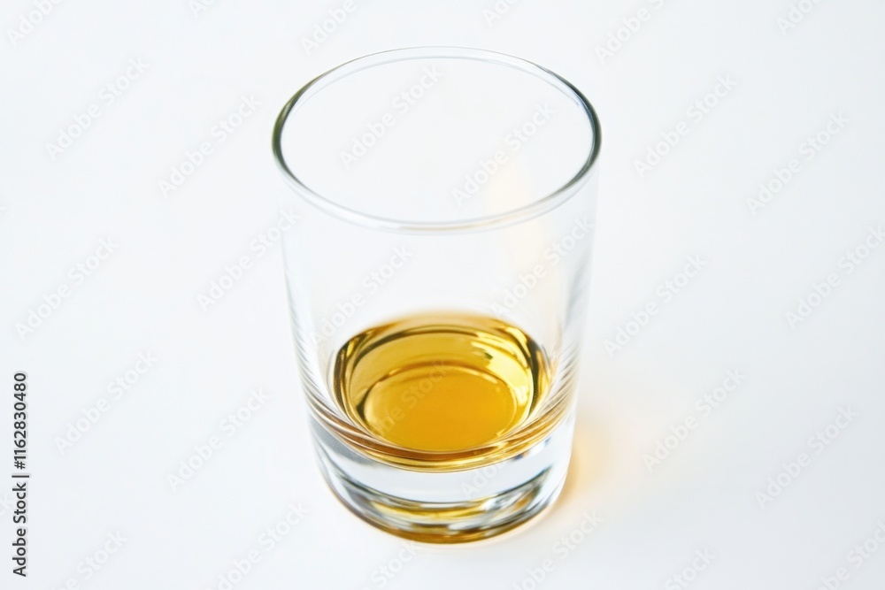 A clear glass filled with transparent liquid sitting on a flat surface A clear glass filled with transparent liquid sitting on a flat surface