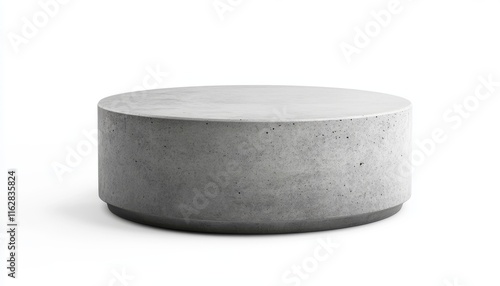 Minimalist concrete table in a modern design, perfect for contemporary interiors and outdoor spaces.