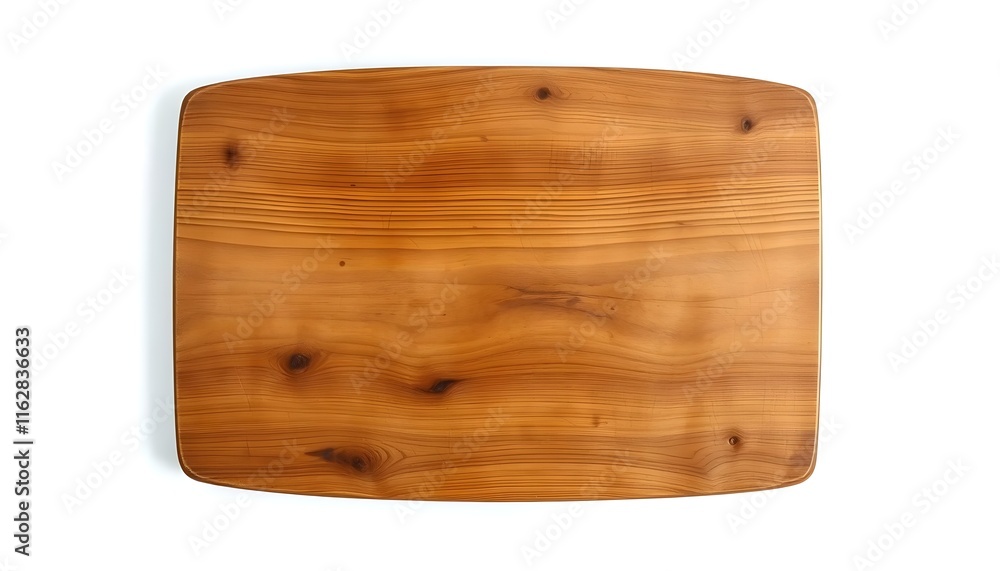 Warm Cedar Wood Serving Board: Rustic Rectangular Design Warm Cedar Wood Serving Board: Rustic Rectangular Design