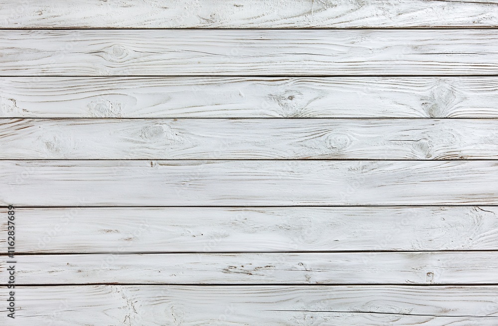 Obraz premium Whitewashed wood texture, rustic wooden planks background.