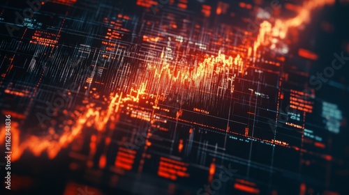 Wallpaper Mural Sleek Indicators with Warm Light and High Resolution Detail Torontodigital.ca