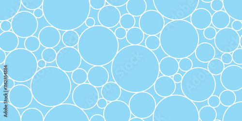 soap bubble seamless pattern polka dot round vector soda pop water bath marble cartoon gift wrapping paper illustration shower repeat wallpaper tile background scarf isolated