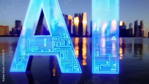 AI and Cityscape Reflection