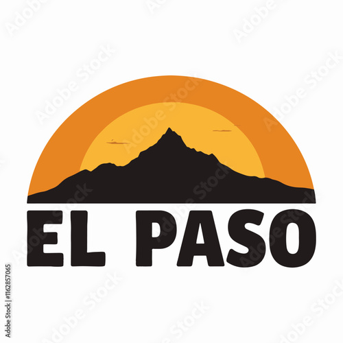 A silhouette of the Franklin Mountains behind the El Paso skyline, highlighting the city iconic architecture and mountainous backdrop