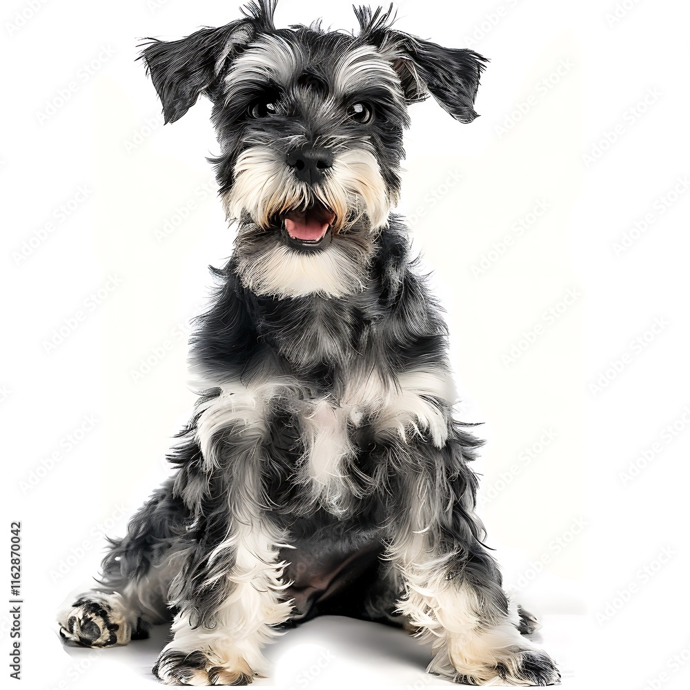 there is a small dog sitting on the floor with its mouth open there is a small dog sitting on the floor with its mouth open