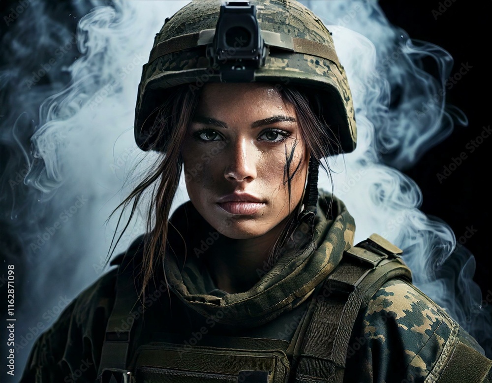 female soldier