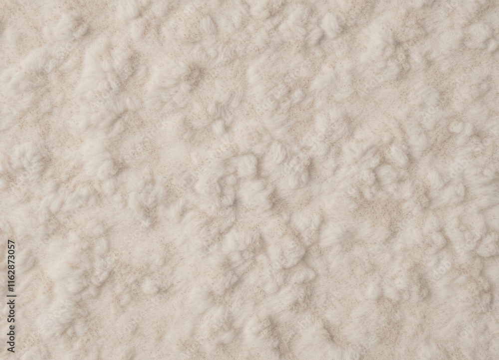 Uniform, subtly textured flat white carpet surface , synthetic, ivory, material Uniform, subtly textured flat white carpet surface , synthetic, ivory, material