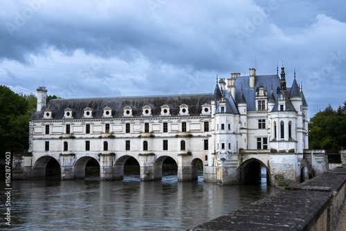 Château de Chenonceau en France photo