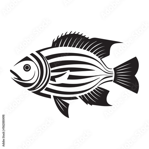 fish vector silhouette