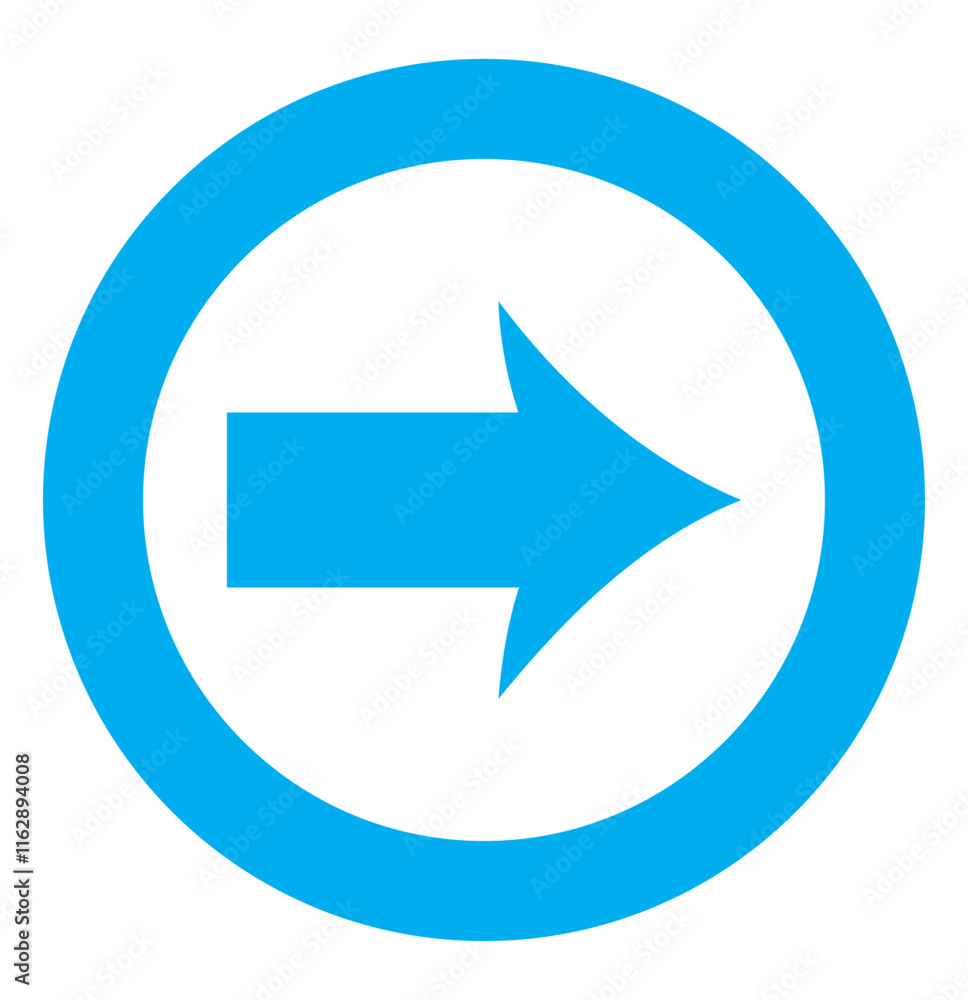 Right arrow icon vector illustration Right arrow icon vector illustration