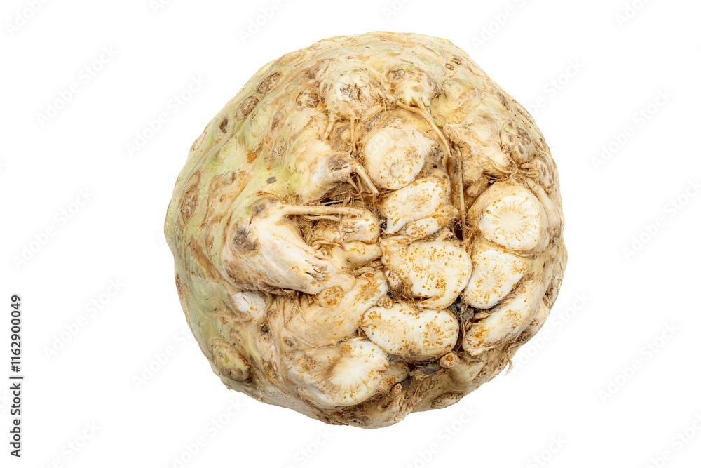 Isolated celery root