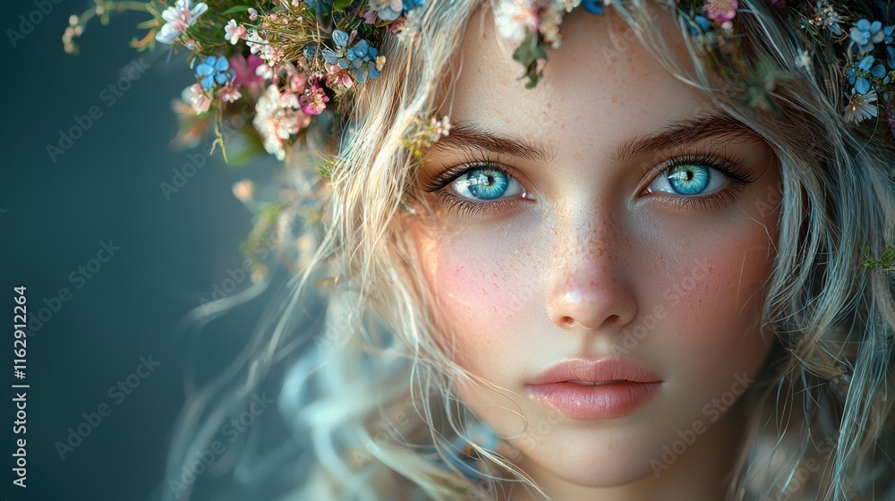 Portrait of a beautiful woman. Portrait of a beautiful woman.