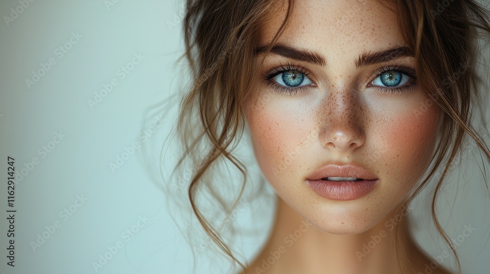 Portrait of a beautiful woman. Portrait of a beautiful woman.