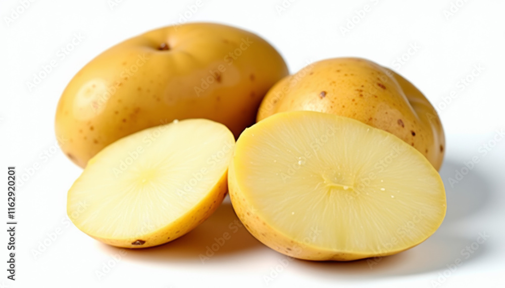 Fresh Yellow Potatoes - A Nutritious Food Fresh Yellow Potatoes - A Nutritious Food