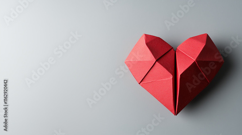 Origami heart