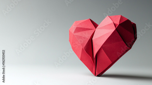 Origami heart