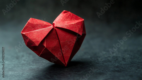 Origami heart