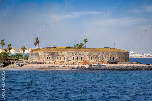 Photo of Fort d'Estrées on Goree Island in Dakar, Senegal in Africa