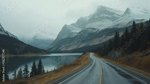 lake in the mountains