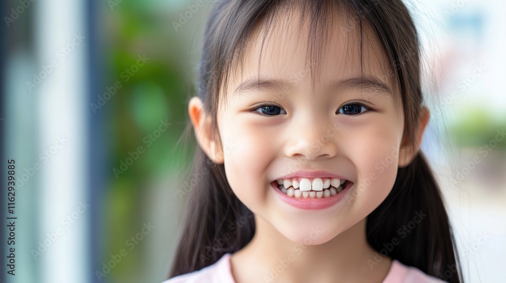 Adorable Smiling Girl Portrait Adorable Smiling Girl Portrait