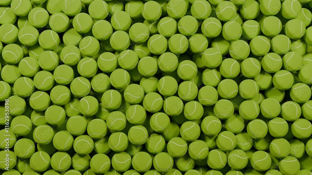 Dynamic green screen transition featuring a 3D animation of a tennis ball Dynamic green screen transition featuring a 3D animation of a tennis ball
