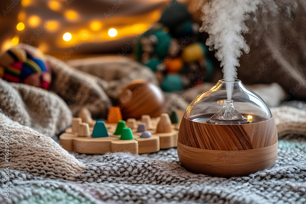 A stylish humidifier mock-up on a clean surface, surrounded by charming wooden toys, evoking a cozy and family-friendly atmosphere perfect for home wellness concepts.
A stylish humidifier mock-up on a clean surface, surrounded by charming wooden toys, evoking a cozy and family-friendly atmosphere perfect for home wellness concepts.