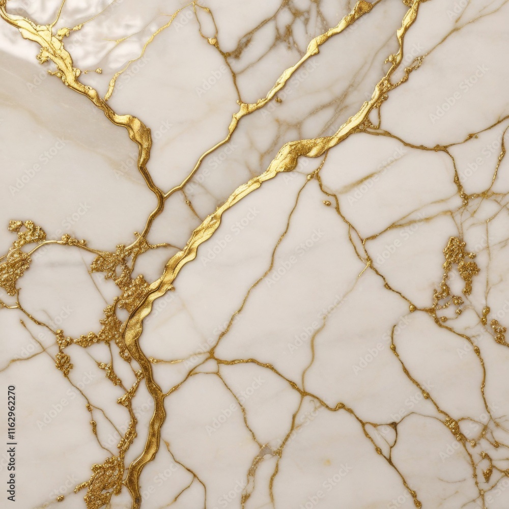 Abstract background with a smooth, white marble texture.