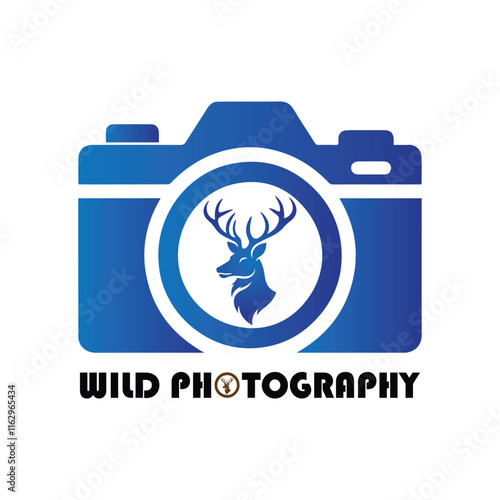 Wild photography logo design photo