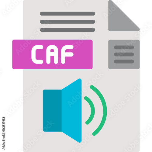 CAF File Format Icon