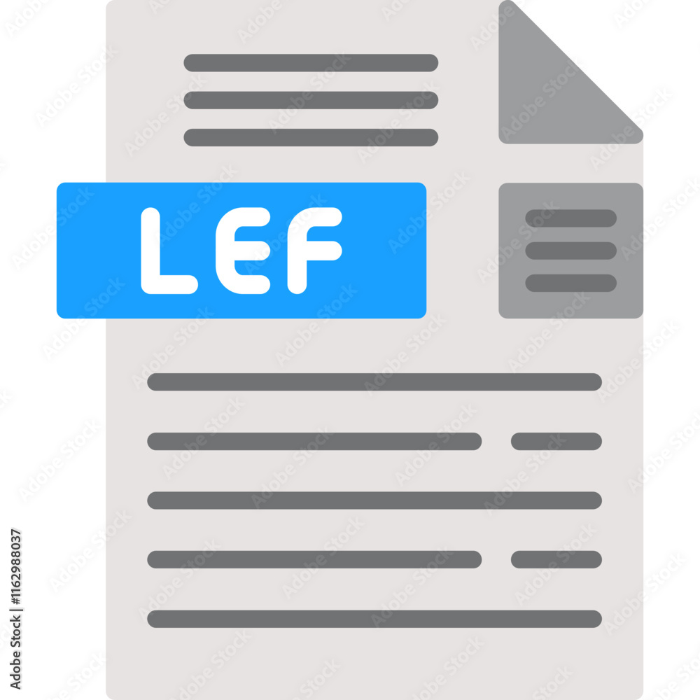 LEF File Format Icon LEF File Format Icon