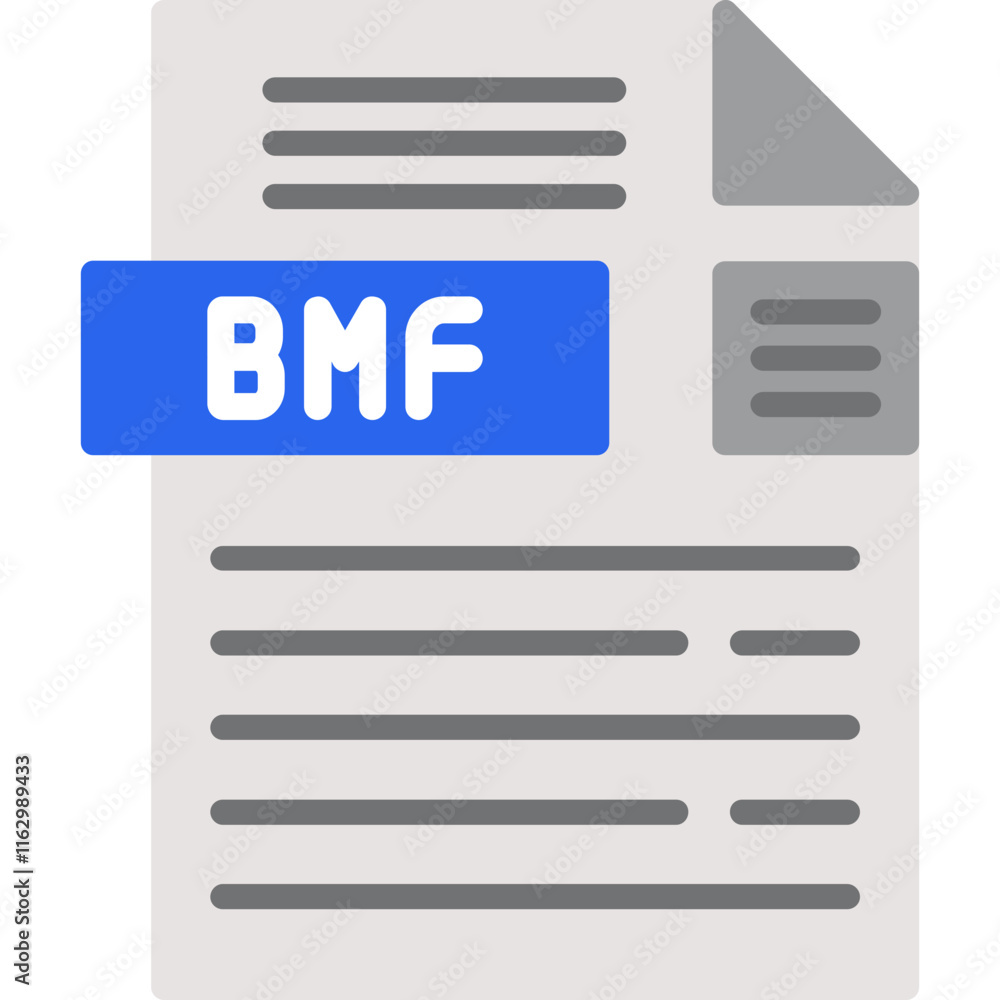 BMF File Format Icon BMF File Format Icon