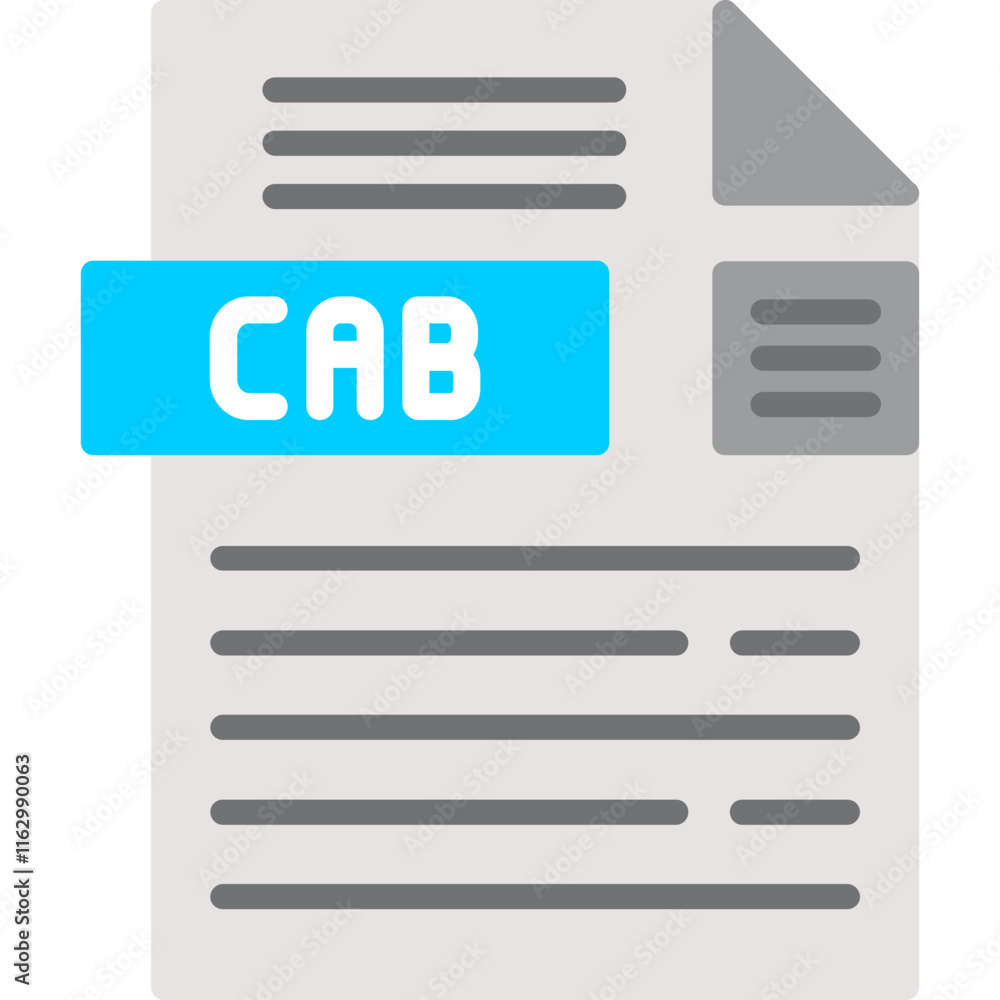 CAB File Format Icon CAB File Format Icon