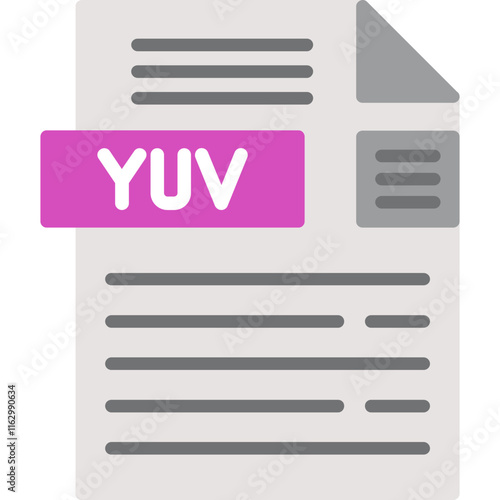 YUV File Format Icon